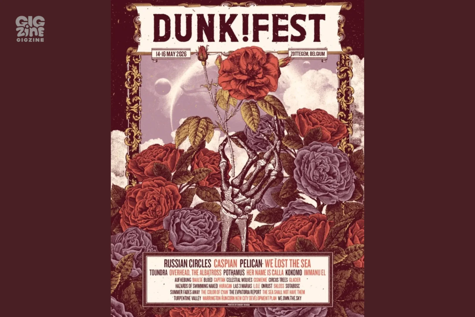 News 快訊｜ Dunk! Festival 20週年 歐洲post rock搖籃回歸森林現場