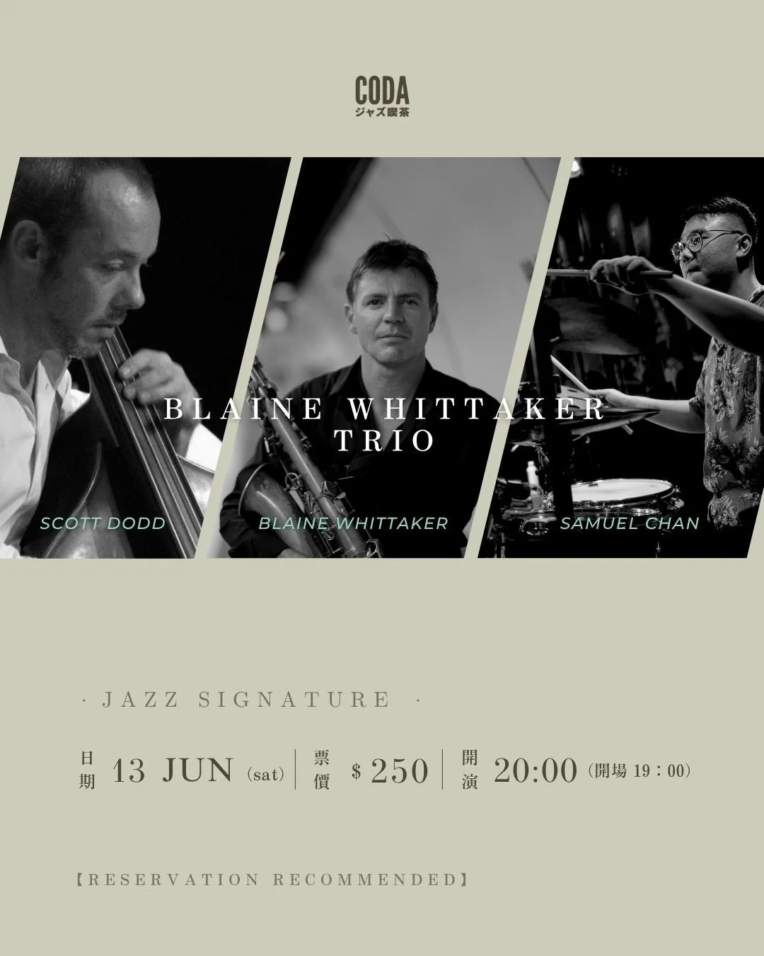 Blaine Whittaker Trio