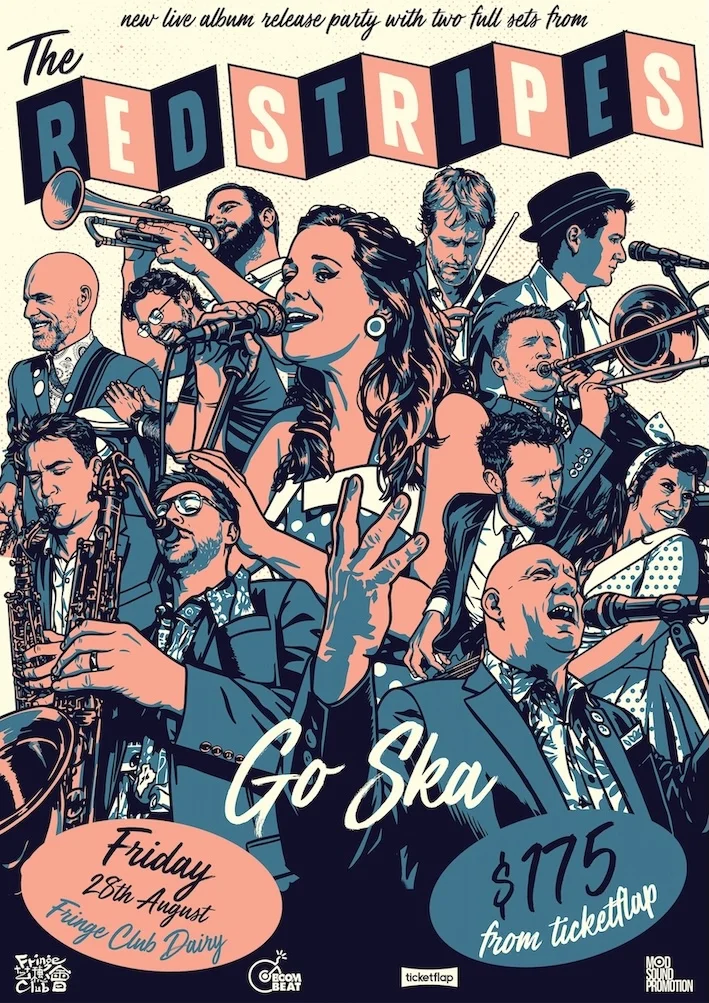 The Red Stripes Go Ska