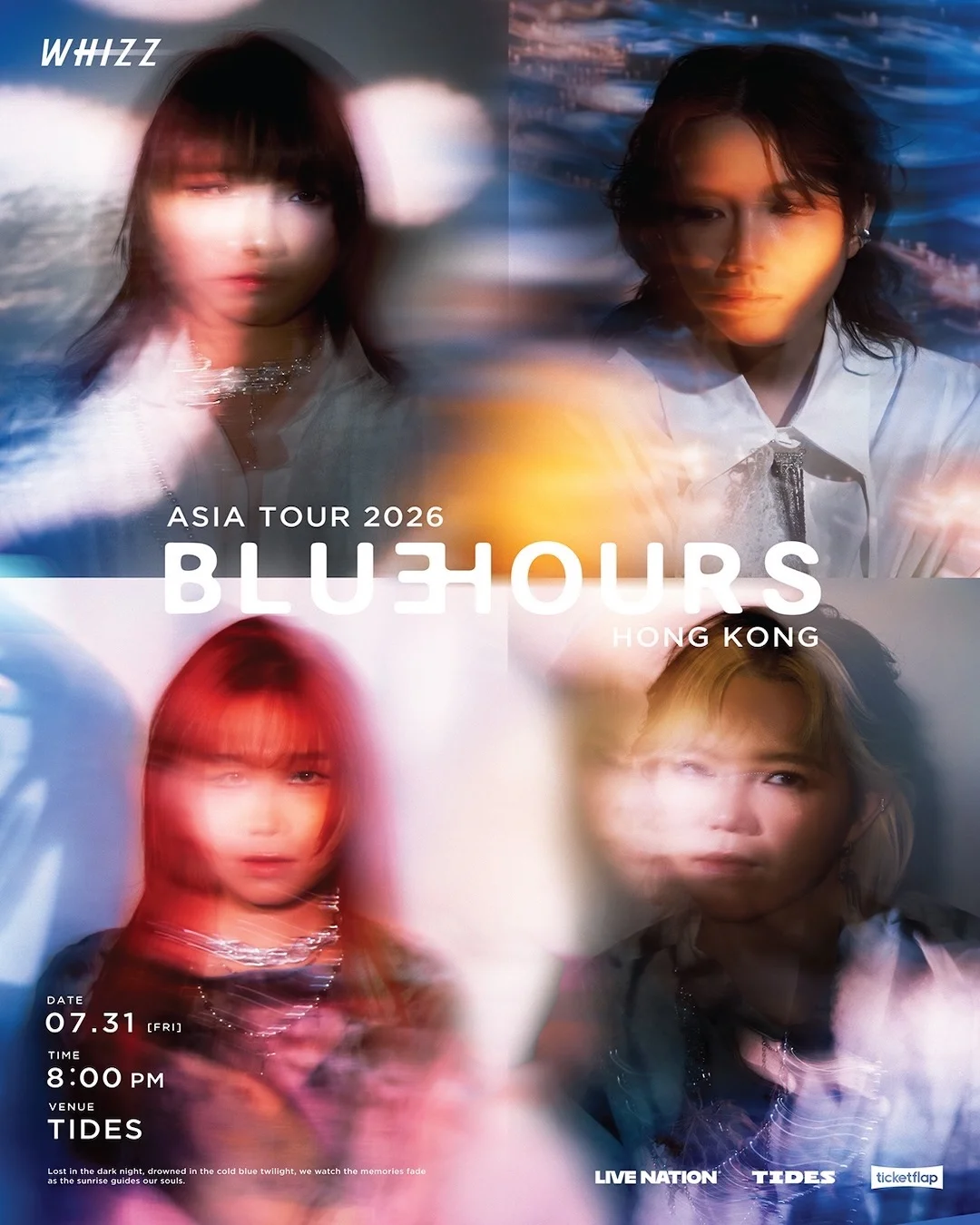 WHIZZ < BLUE HOURS > ASIA TOUR - HONG KONG